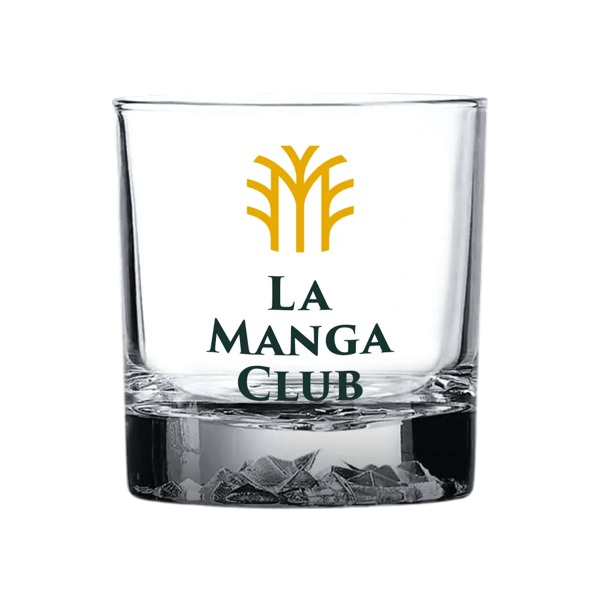 Denver Arc Whiskey Rocks Glass with Color Bottom - 11.5 oz. Product Image