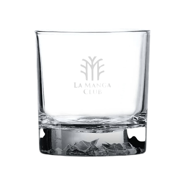 Denver Arc Whiskey Rocks Glass with Color Bottom - 11.5 oz. Product Image