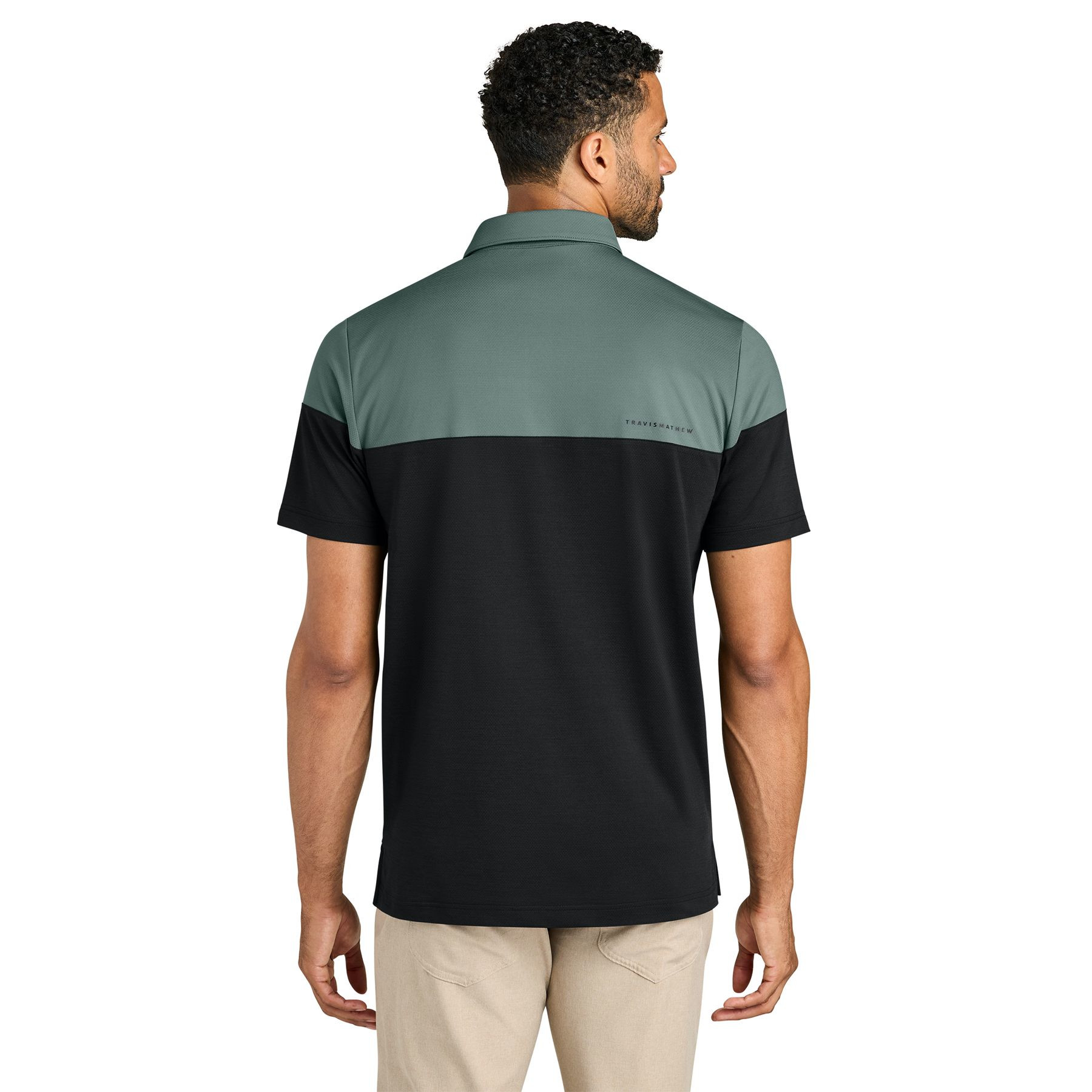 TravisMathew Onward Colorblock Polo Product Image