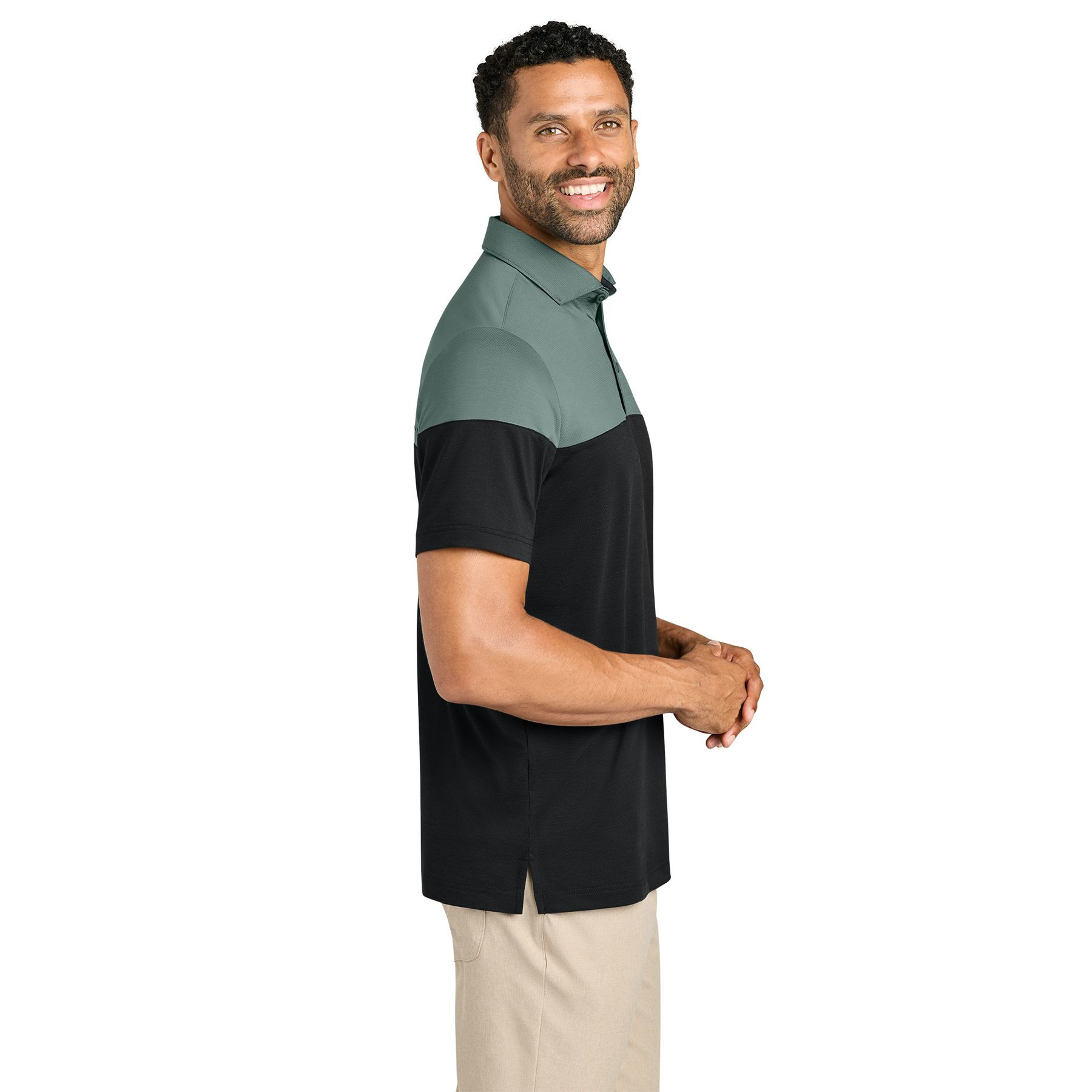 TravisMathew Onward Colorblock Polo Product Image