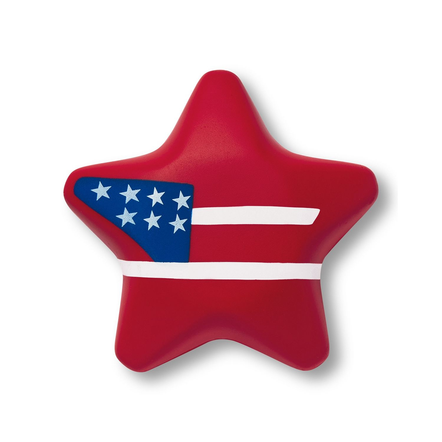 USA Patriotic Star Shape Stress Reliever Product Image