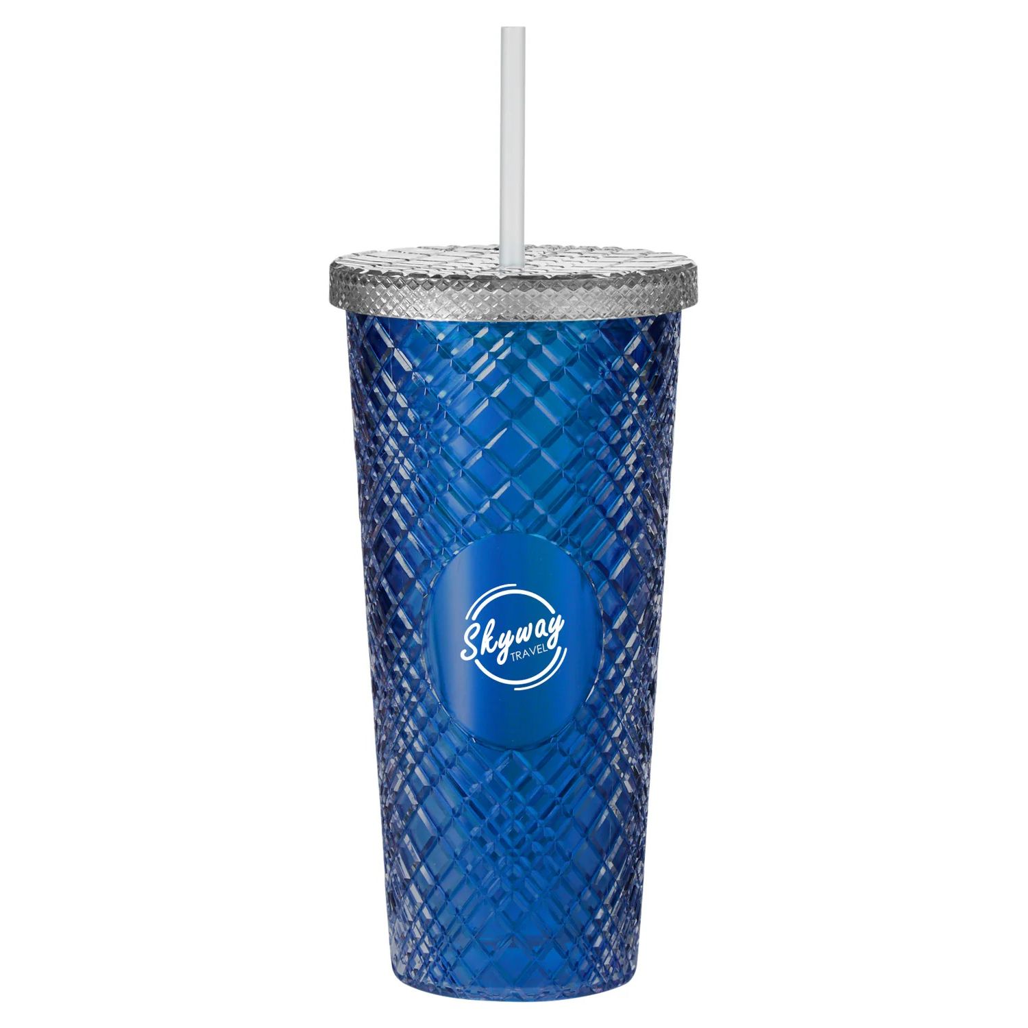 Pride Rainbow Sparkle Straw Tumbler - 22 oz. Product Image