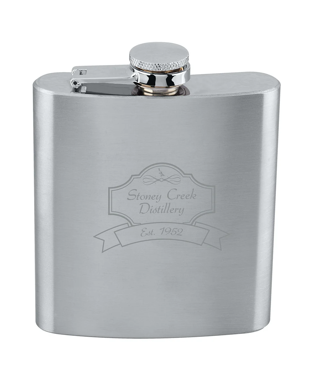 Stainless Steel Flask - 6 oz. Product Image