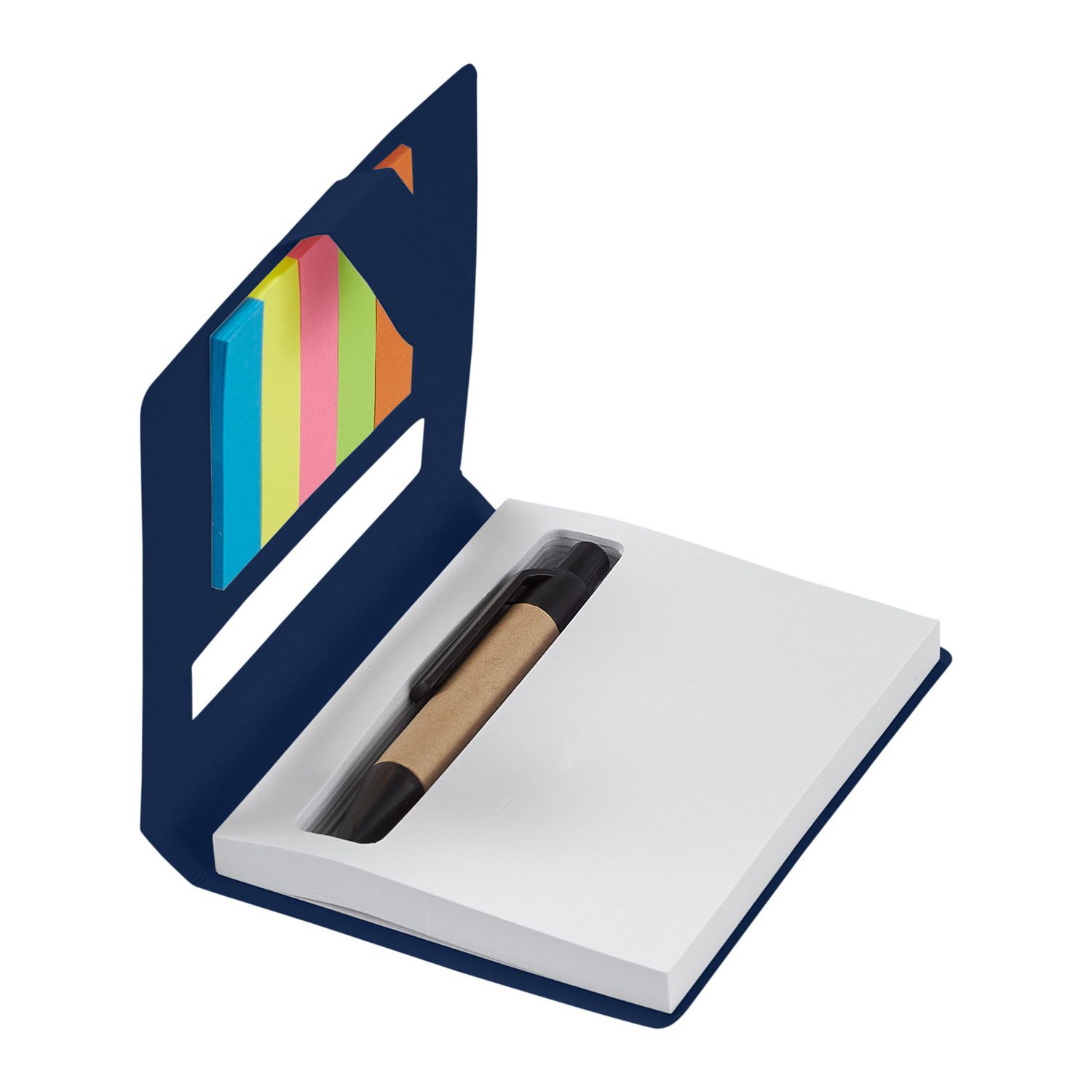 Eco Stowaway Sticky Jotter with Pen Product Image