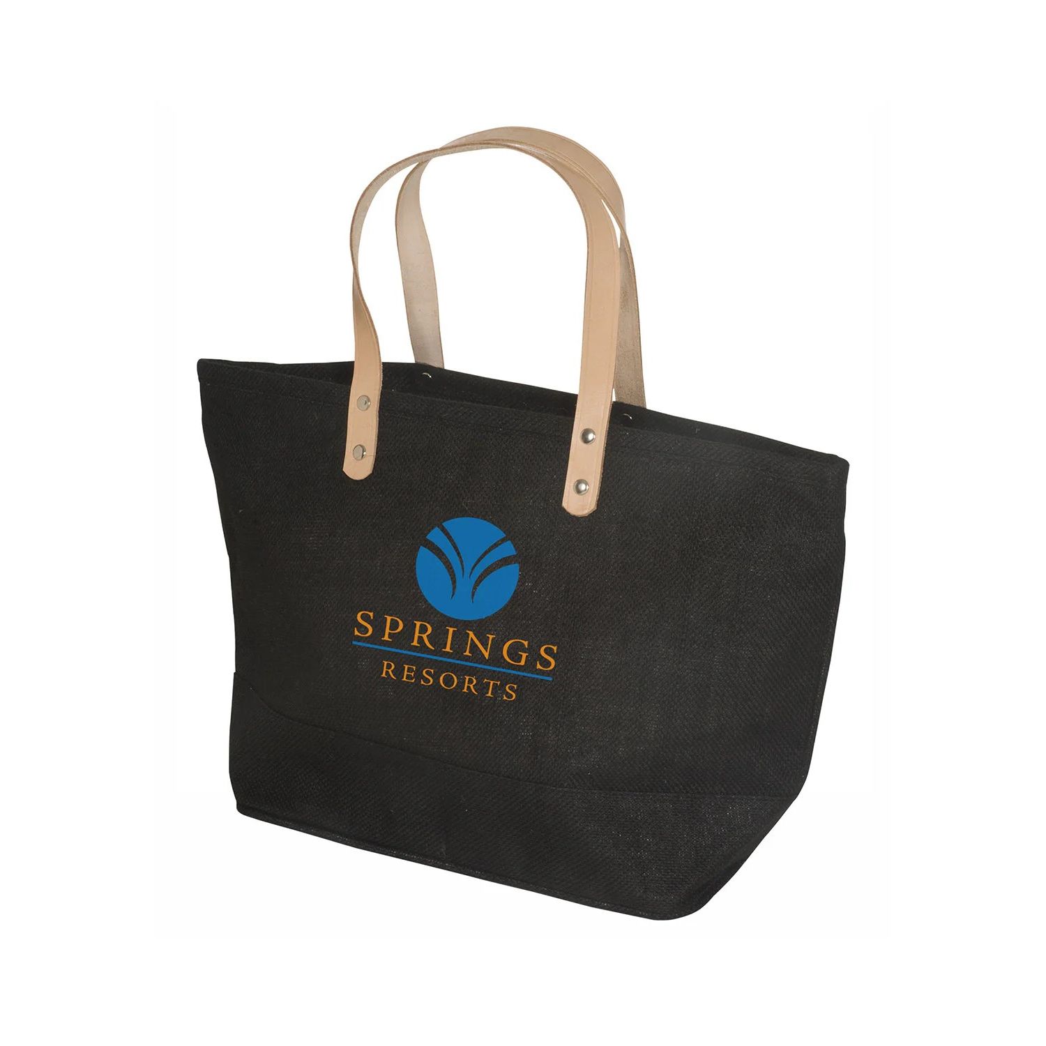 Hamptons Recycled Jute Tote - 17.25" x 10.5" Product Image