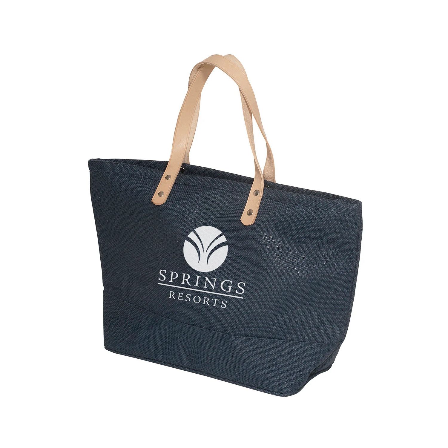 Hamptons Recycled Jute Tote - 17.25" x 10.5" Product Image