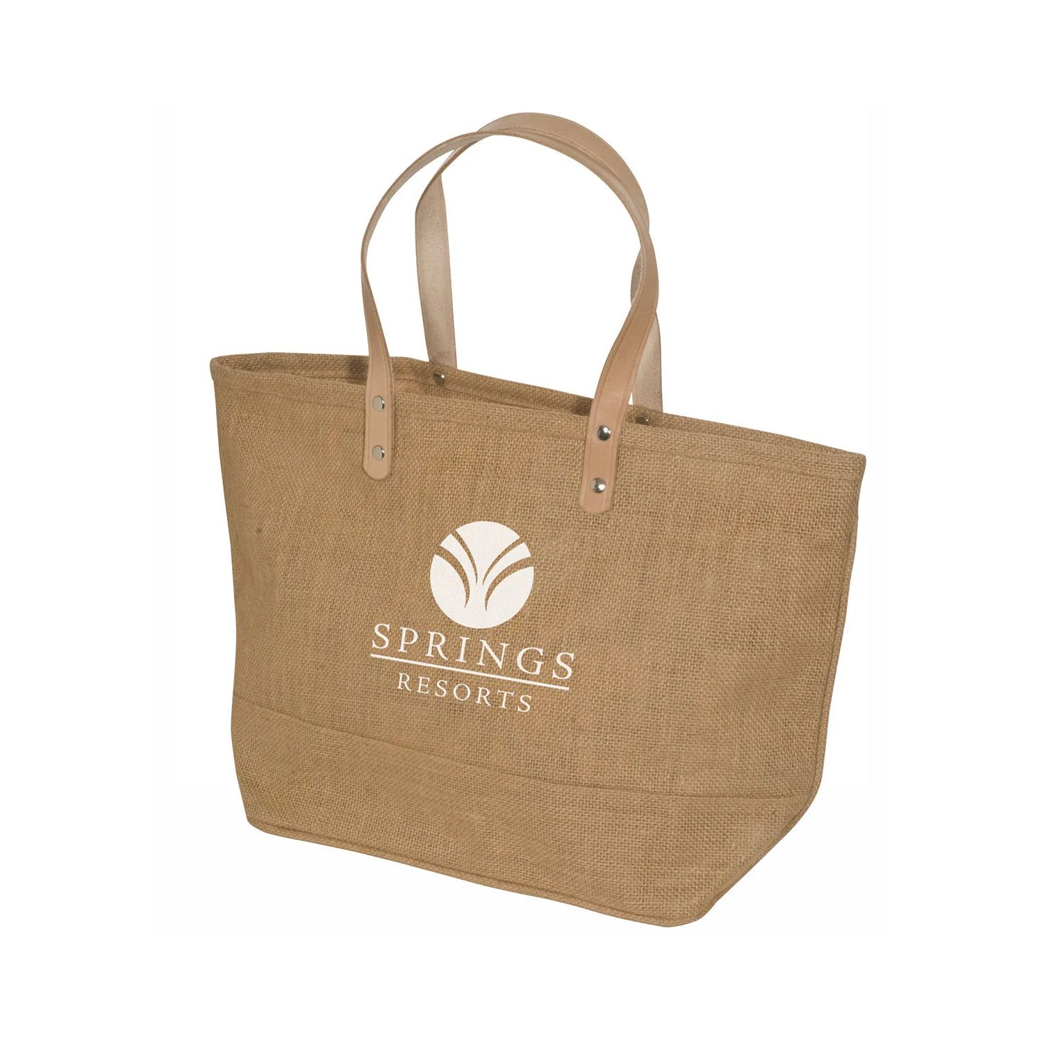 Hamptons Recycled Jute Tote - 17.25" x 10.5" Product Image