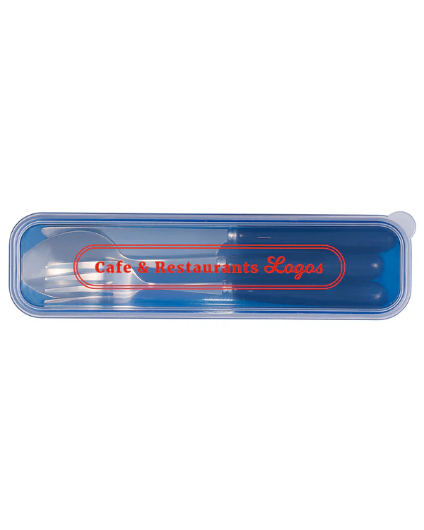 Cutlery Set in Plastic Case Product Image