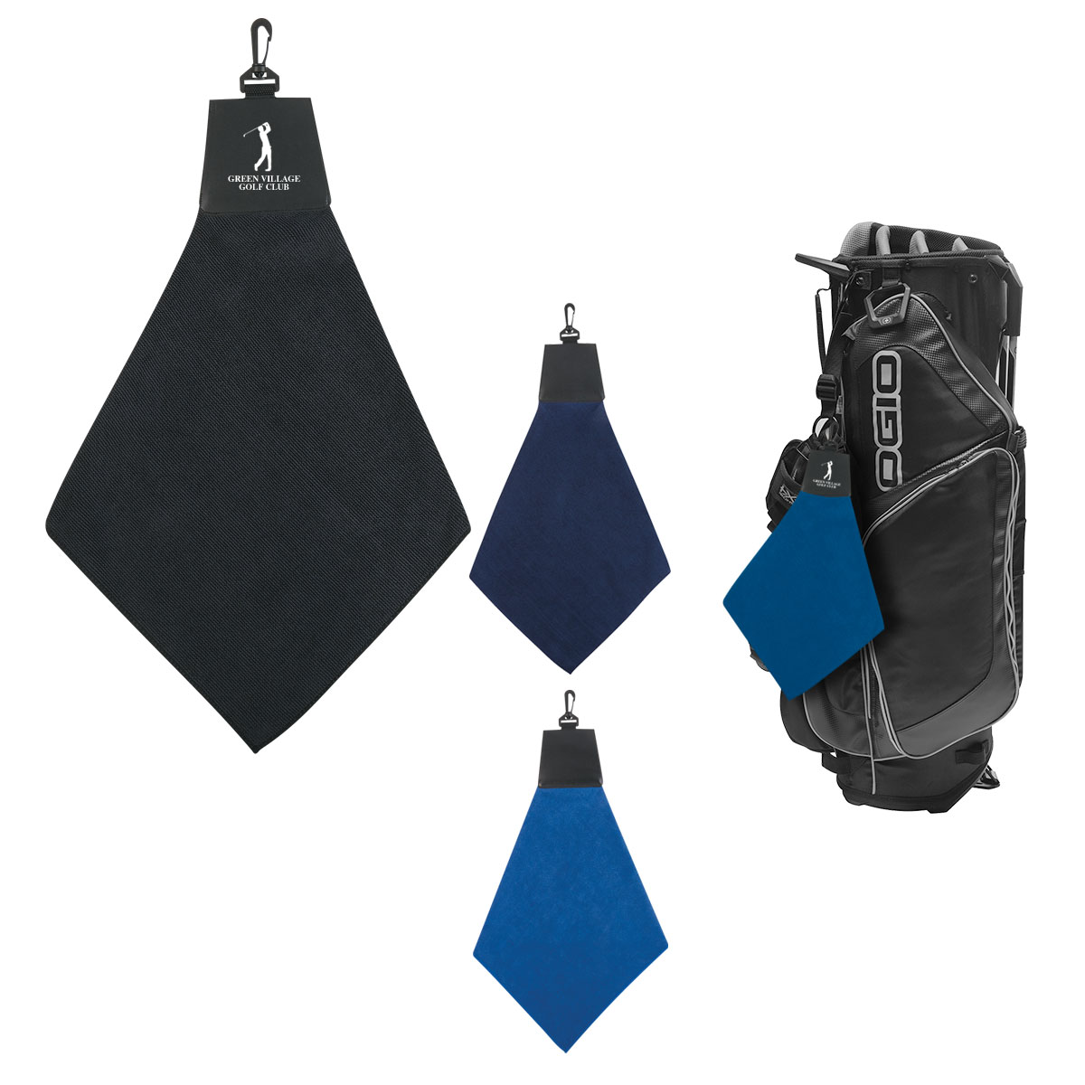 Triangle Fold Golf Towel Product Image