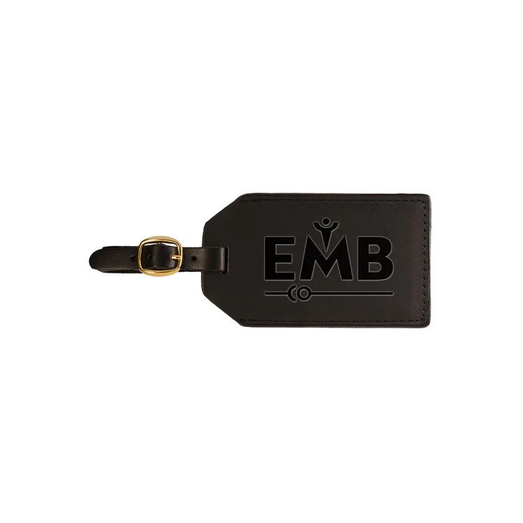 Leeman Grand Central Luggage Tag Sueded Leather Product Image