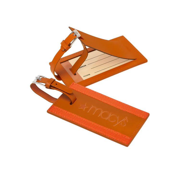 Leeman Majestic Leather Luggage Tag Product Image