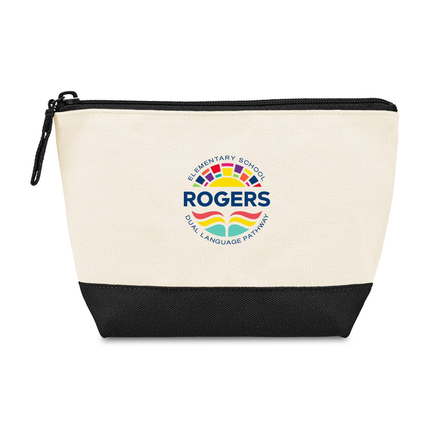 Canvas Zippered Pouch Product Image