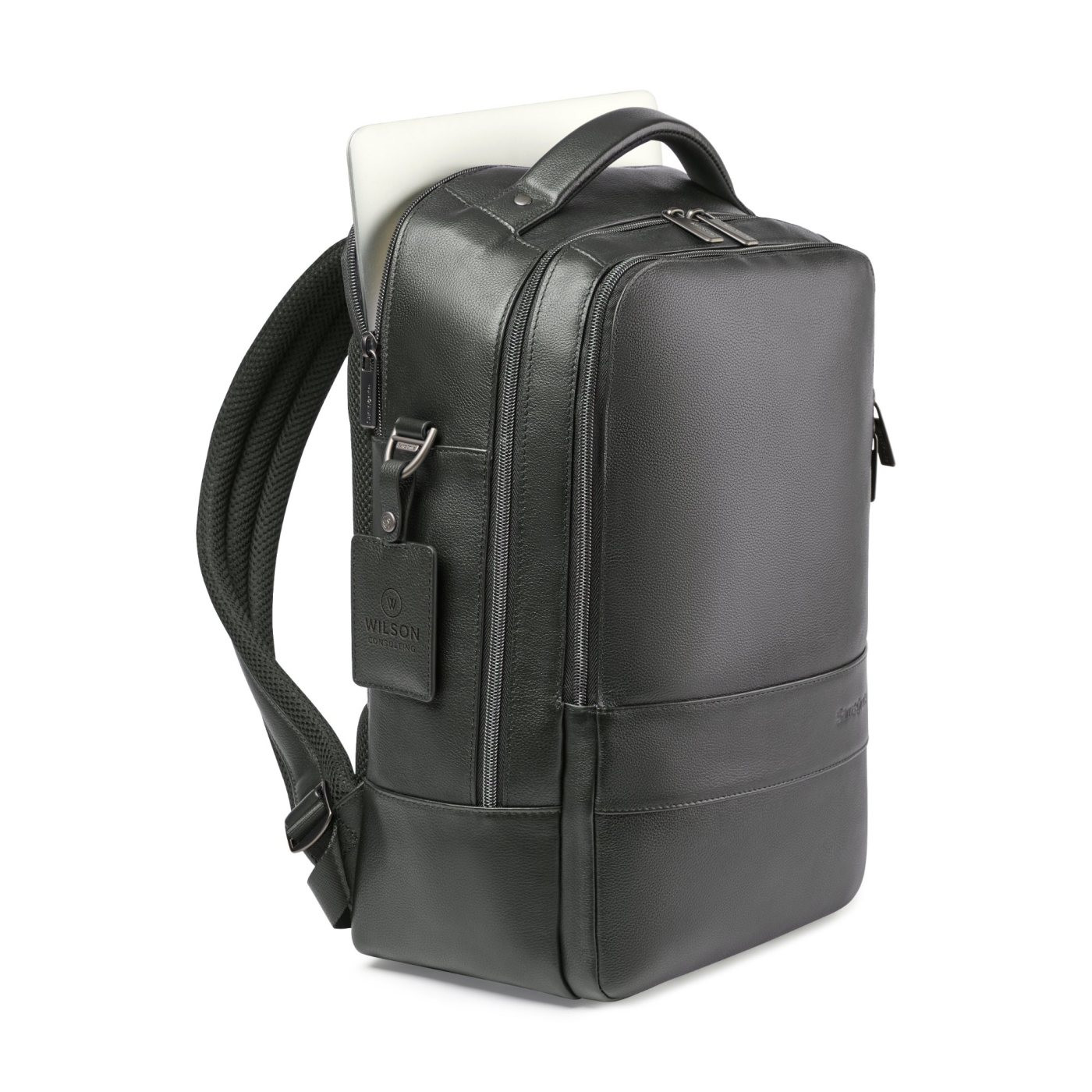 Samsonite Leather Laptop Backpack Product Image