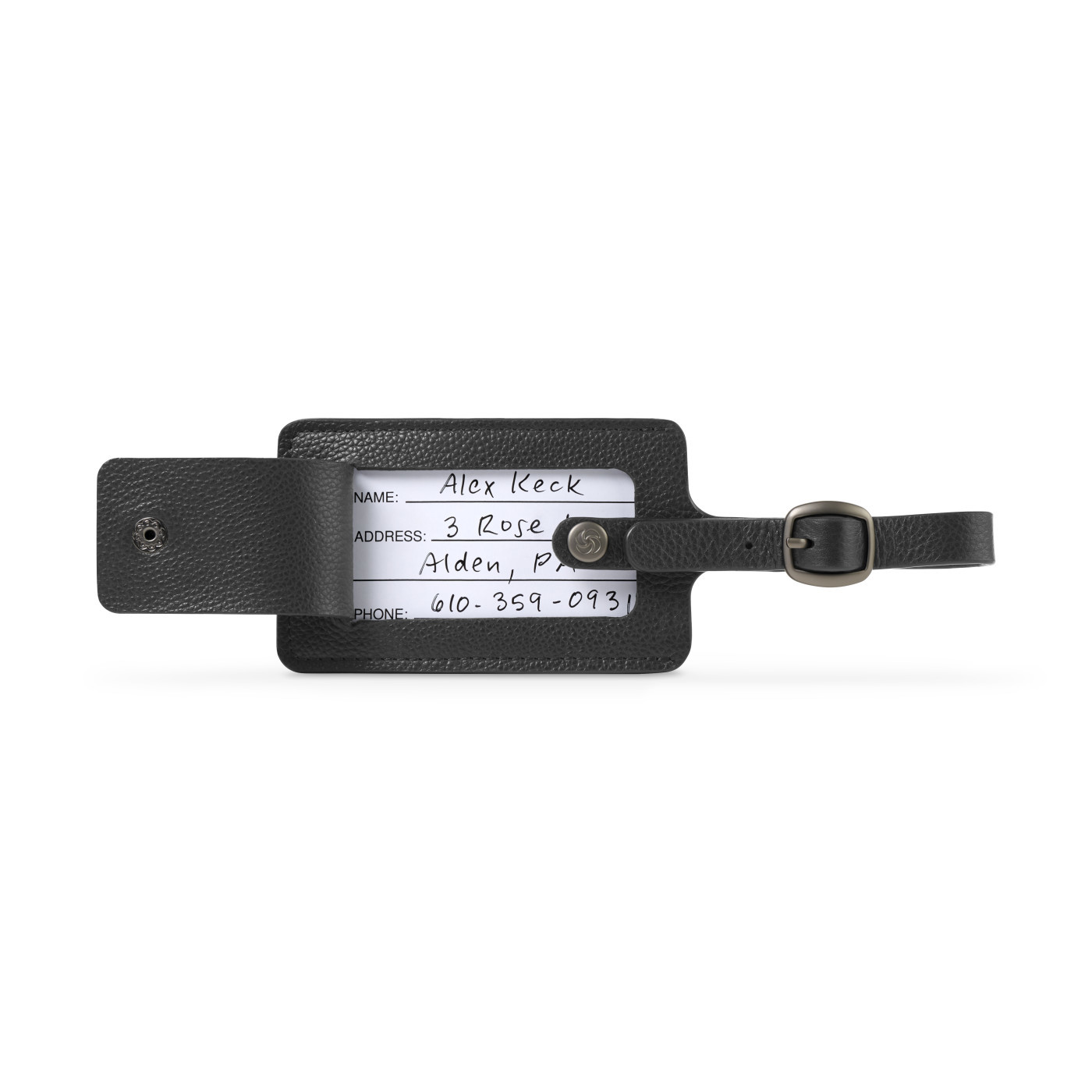 Samsonite Leather Luggage Tag Product Image