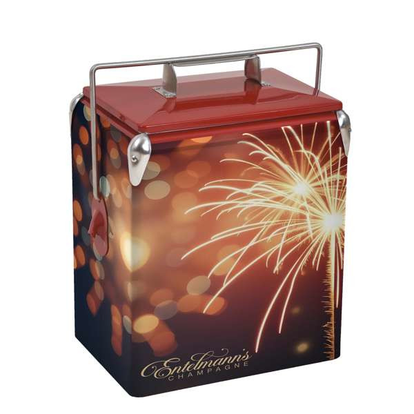 Full Color Wrap Vintage Cooler Product Image