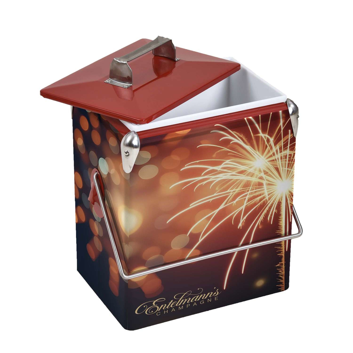 Full Color Wrap Vintage Cooler Product Image