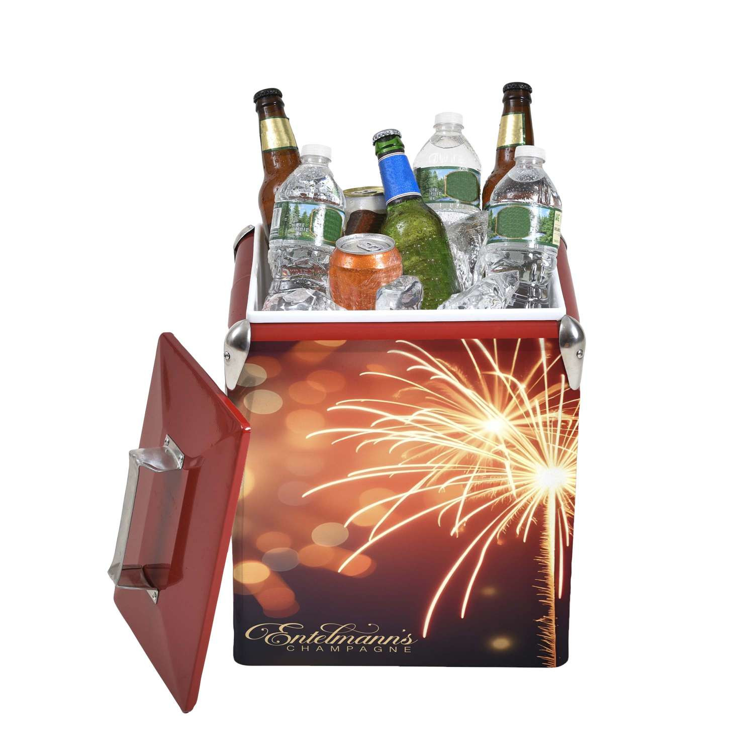 Full Color Wrap Vintage Cooler Product Image