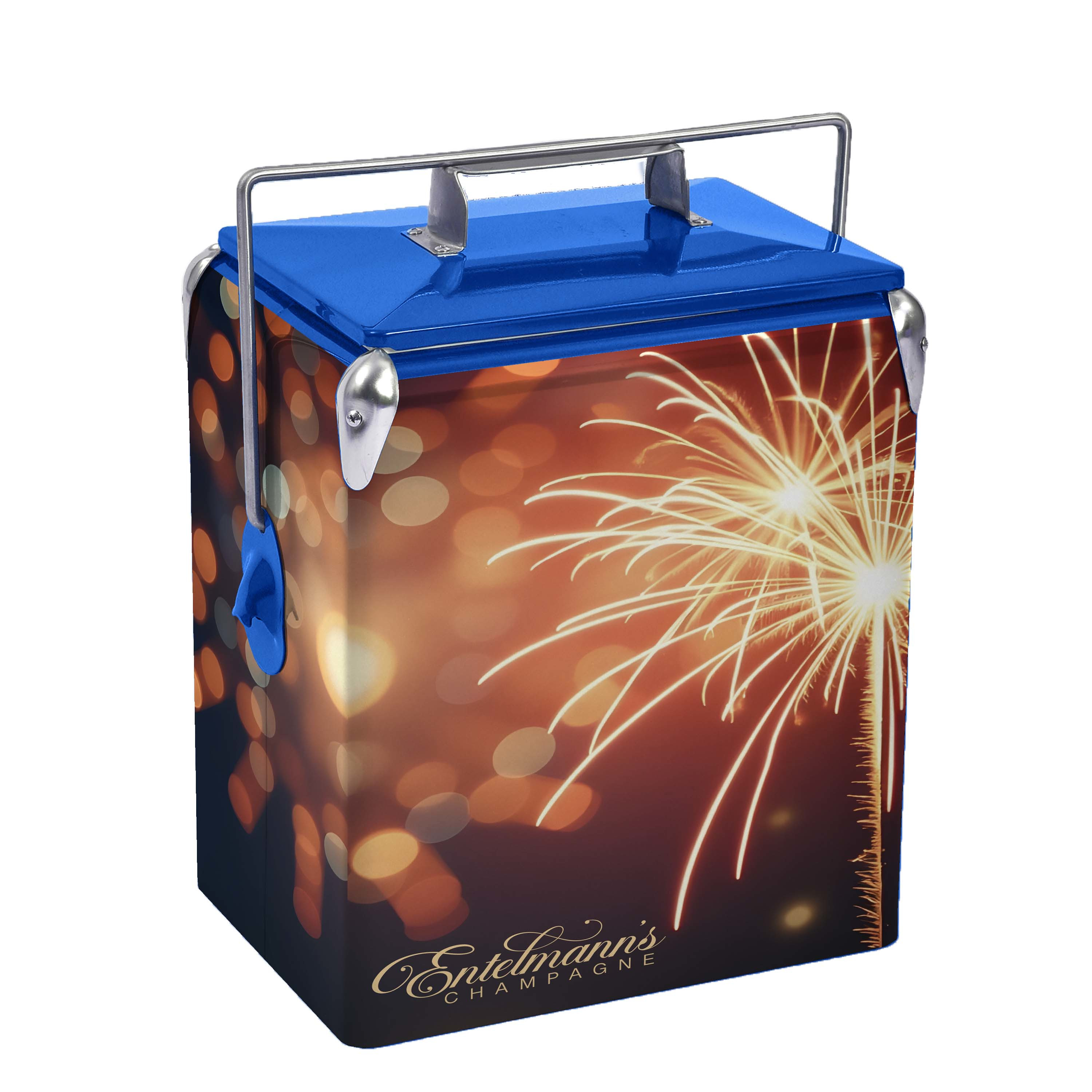 Full Color Wrap Vintage Cooler Product Image