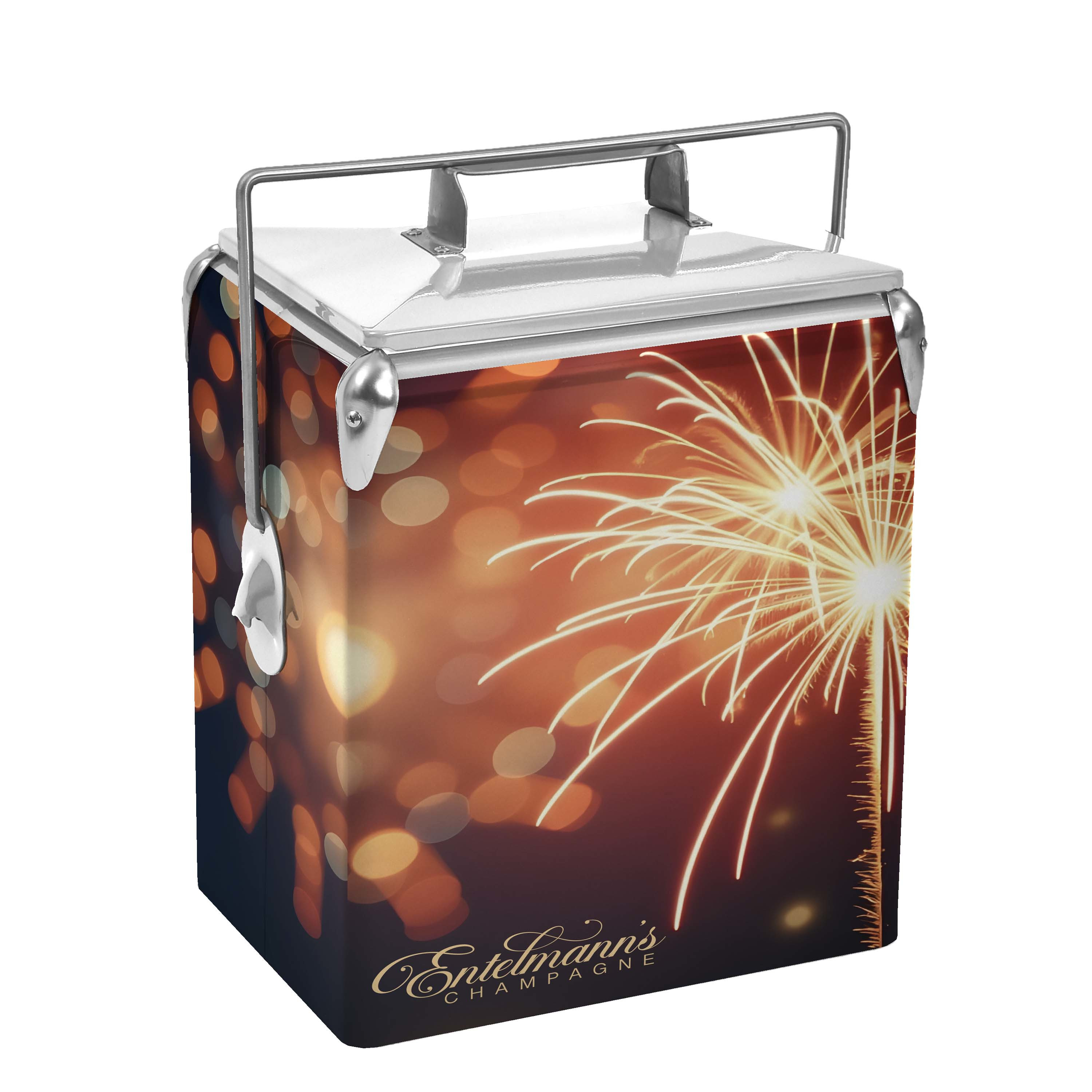 Full Color Wrap Vintage Cooler Product Image