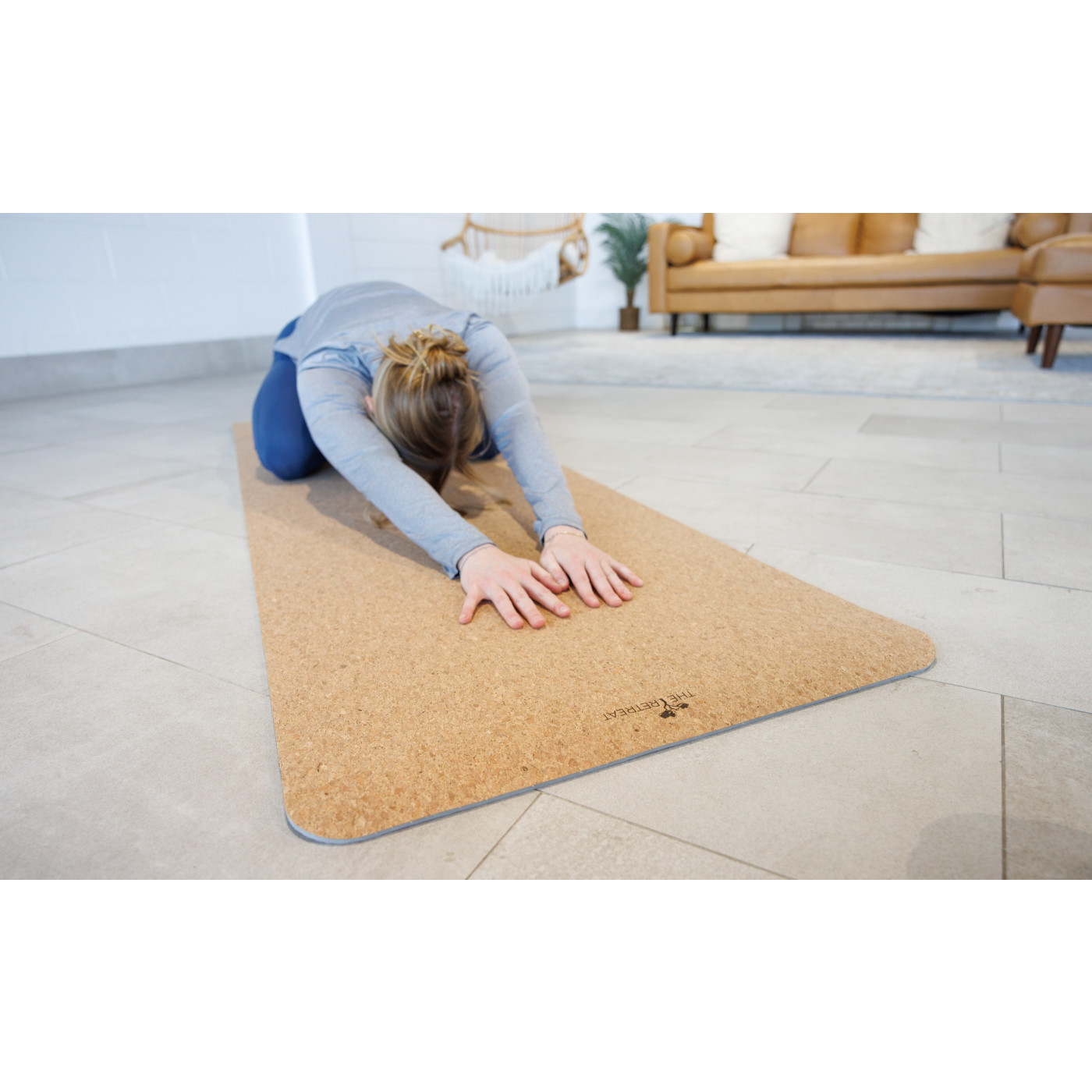 Well Studio Cork Yoga Mat Product Image
