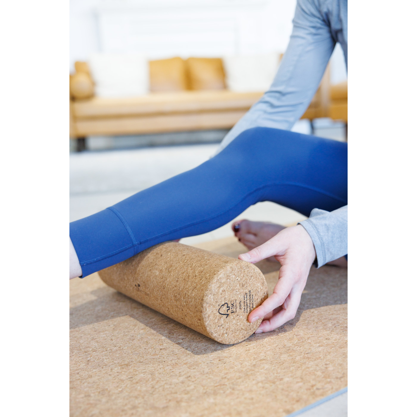 Well Studio Cork Foam Roller Product Image