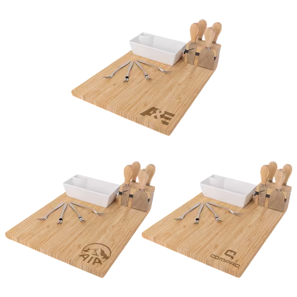 Charcuterie Board with Bowl, Utensils, and Forks Product Image