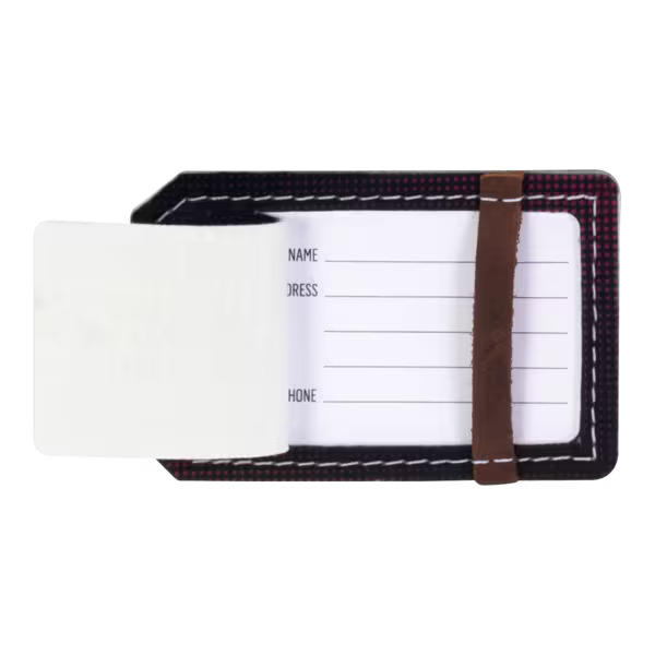 Pikes Dye-Sublimated Felt Luggage Tag Product Image
