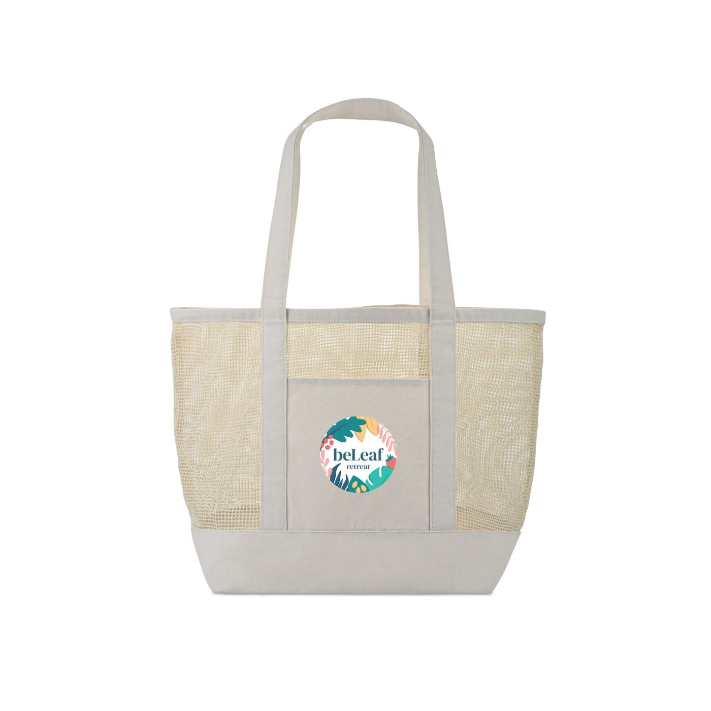Canvas Mesh Tote Product Image