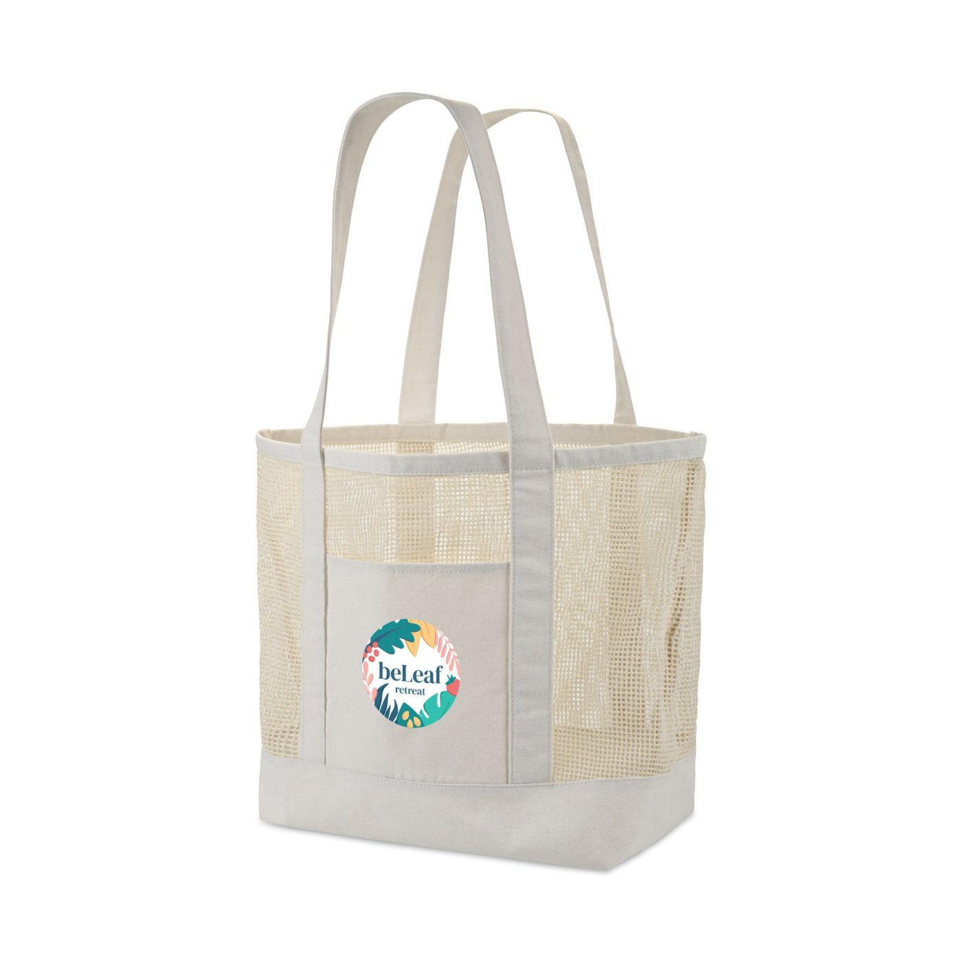 Canvas Mesh Tote Product Image