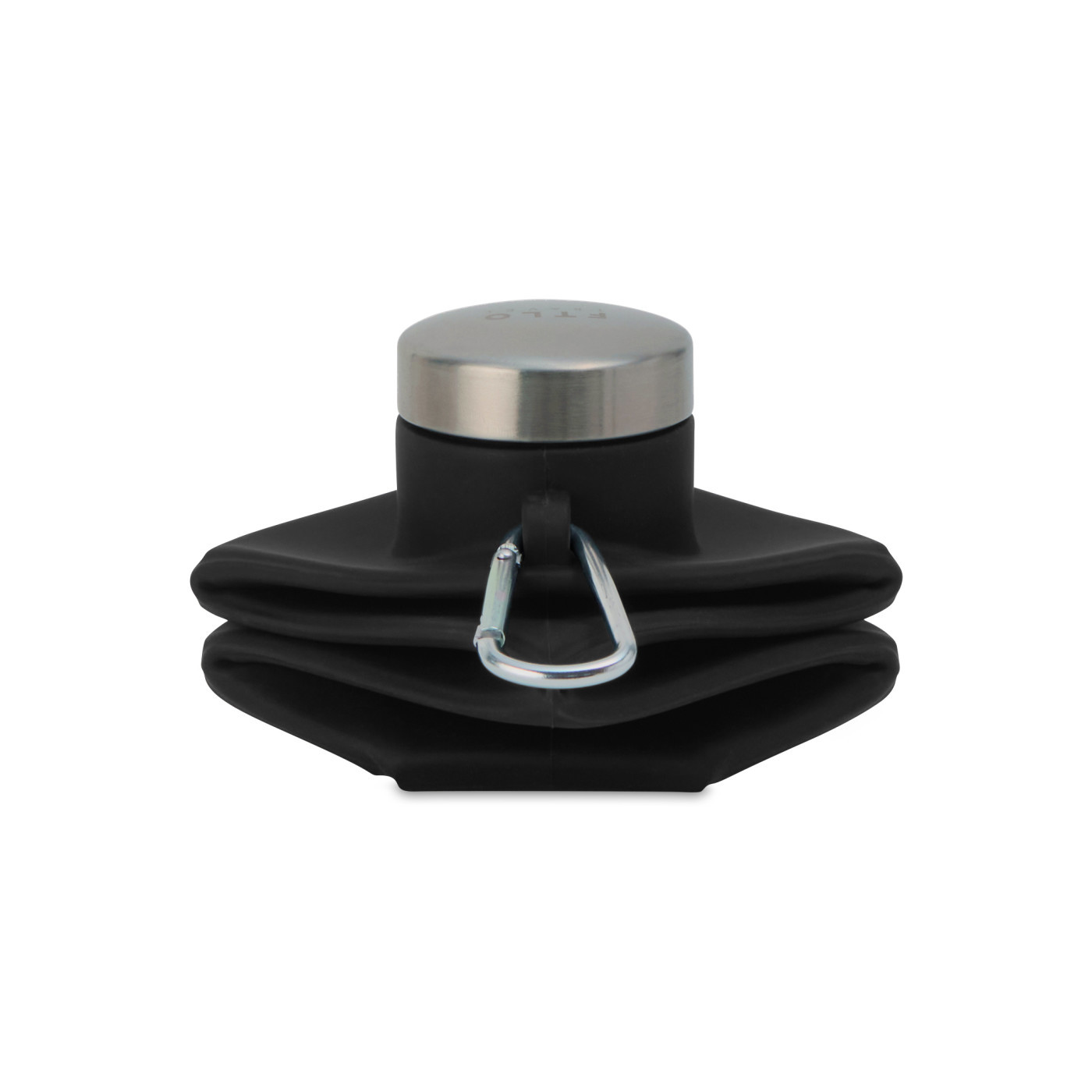 Clix Collapsible Silicone Bottle w/ Carabiner - 23 oz. Product Image