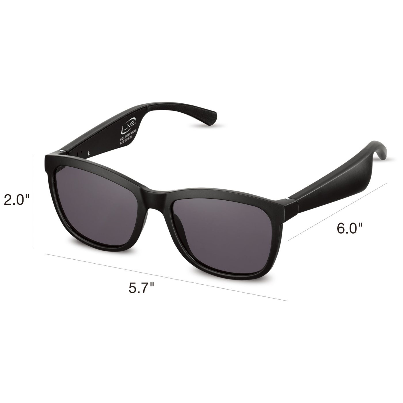 iLive Sol Beats Bluetooth Sunglasses Product Image
