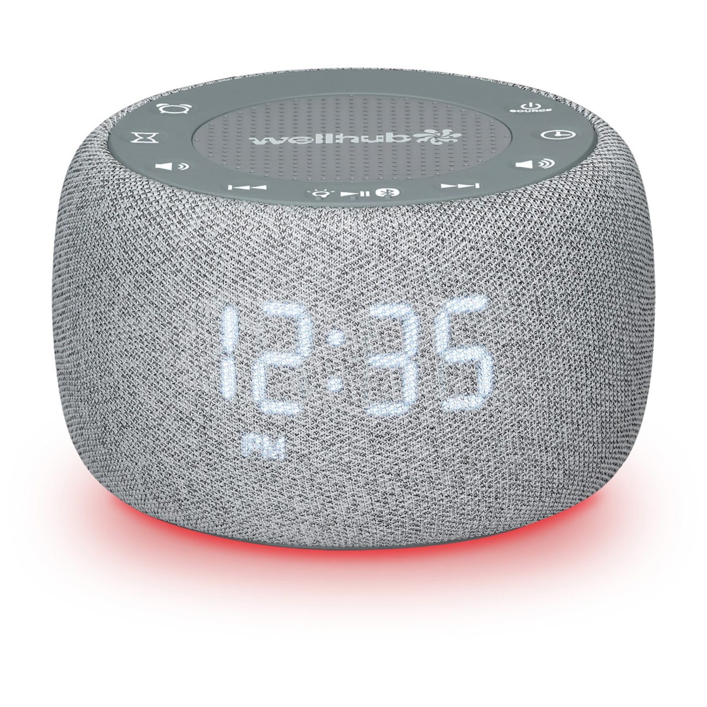 iLive Gentle Wake Alarm Clock White Noise Machine Product Image