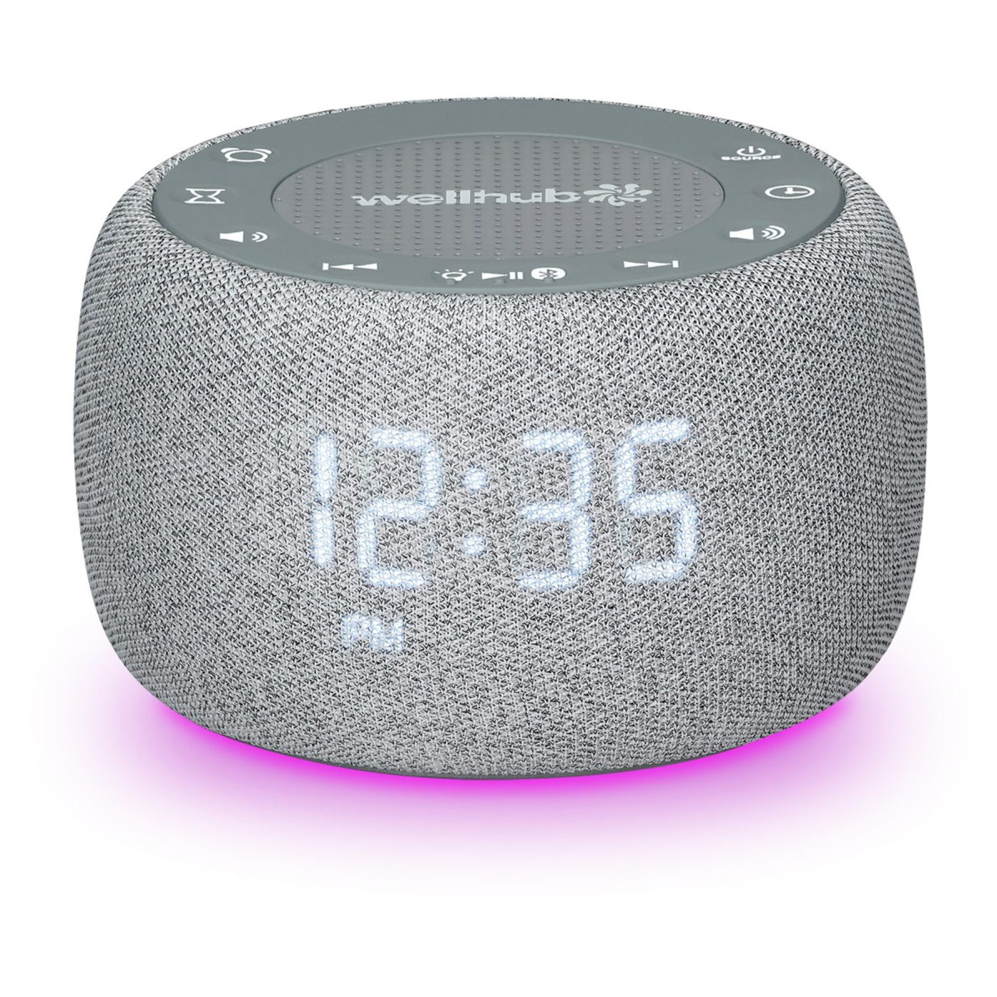 iLive Gentle Wake Alarm Clock White Noise Machine Product Image