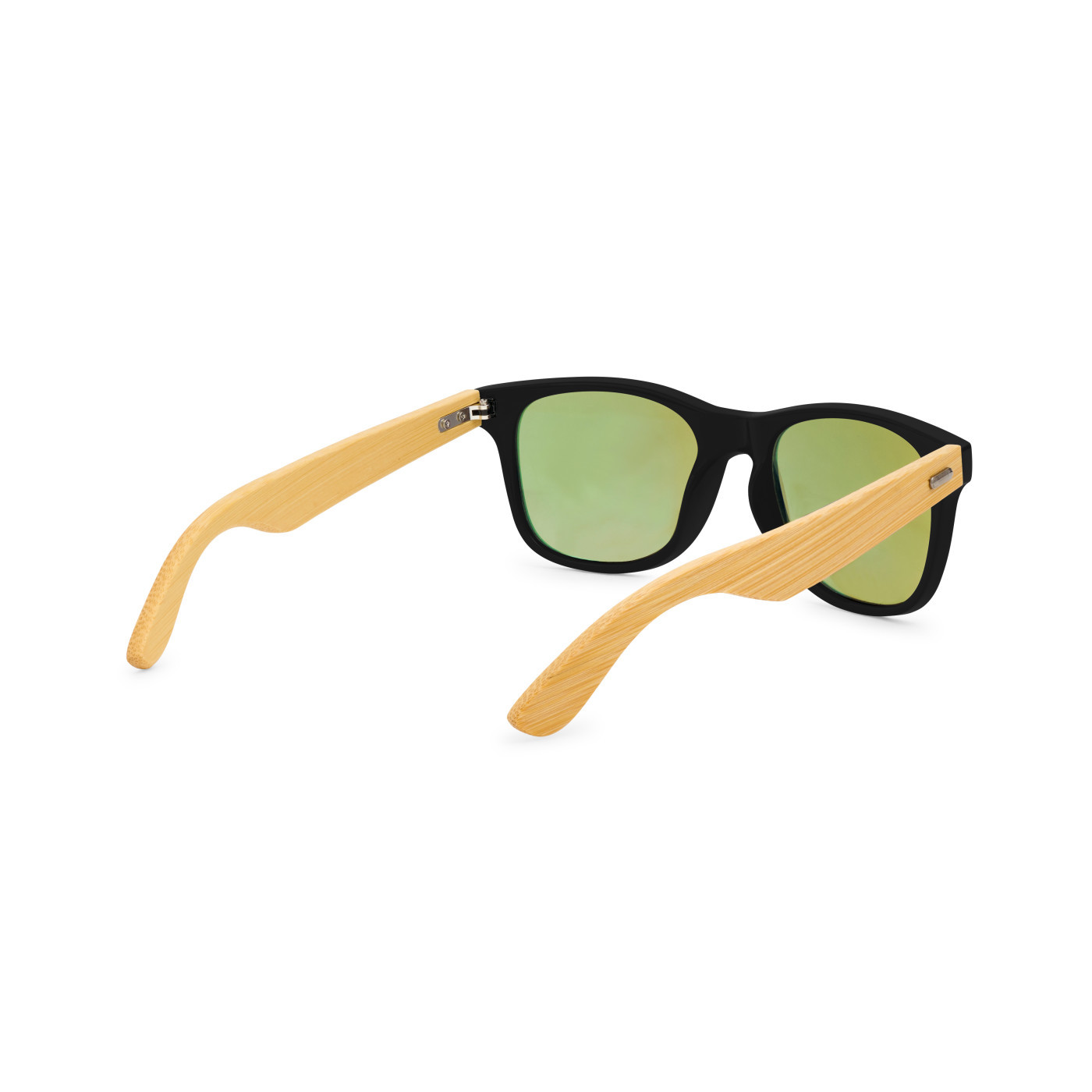 CapeShades Recycled Bamboo Black Frame Sunglasses Product Image
