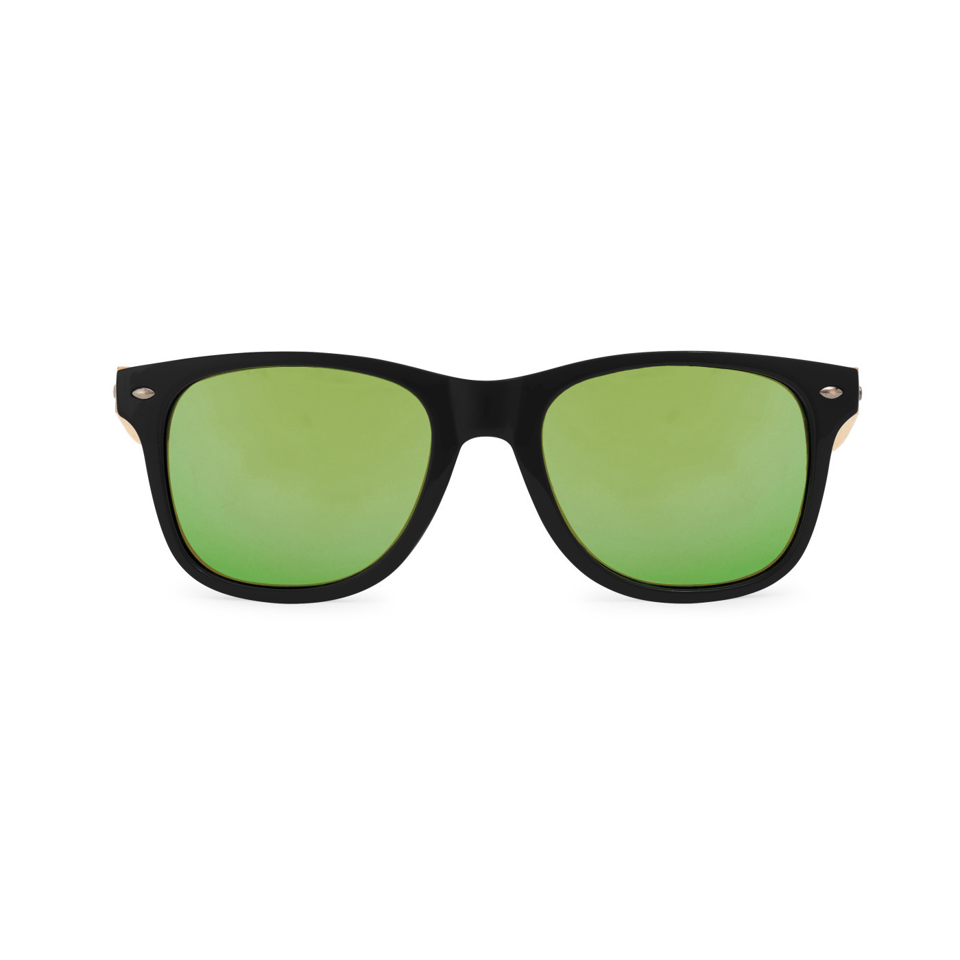 CapeShades Recycled Bamboo Black Frame Sunglasses Product Image
