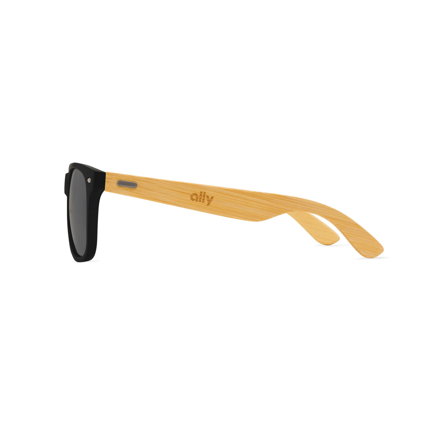 CapeShades Recycled Bamboo Black Frame Sunglasses Product Image