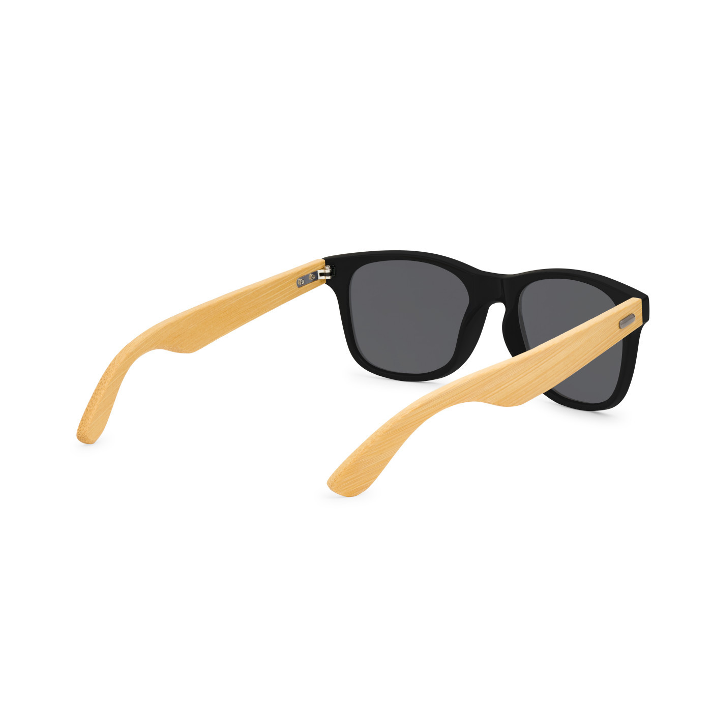 CapeShades Recycled Bamboo Black Frame Sunglasses Product Image