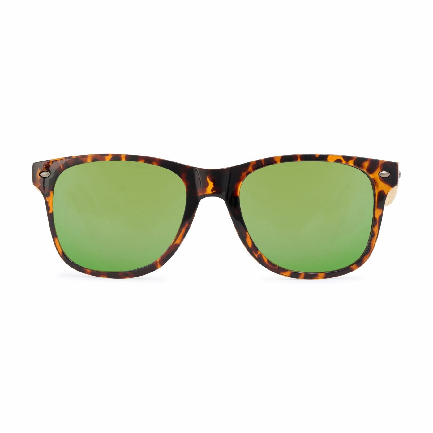 CapeShades Recycled Bamboo Tortoise Frame Sunglasses Product Image