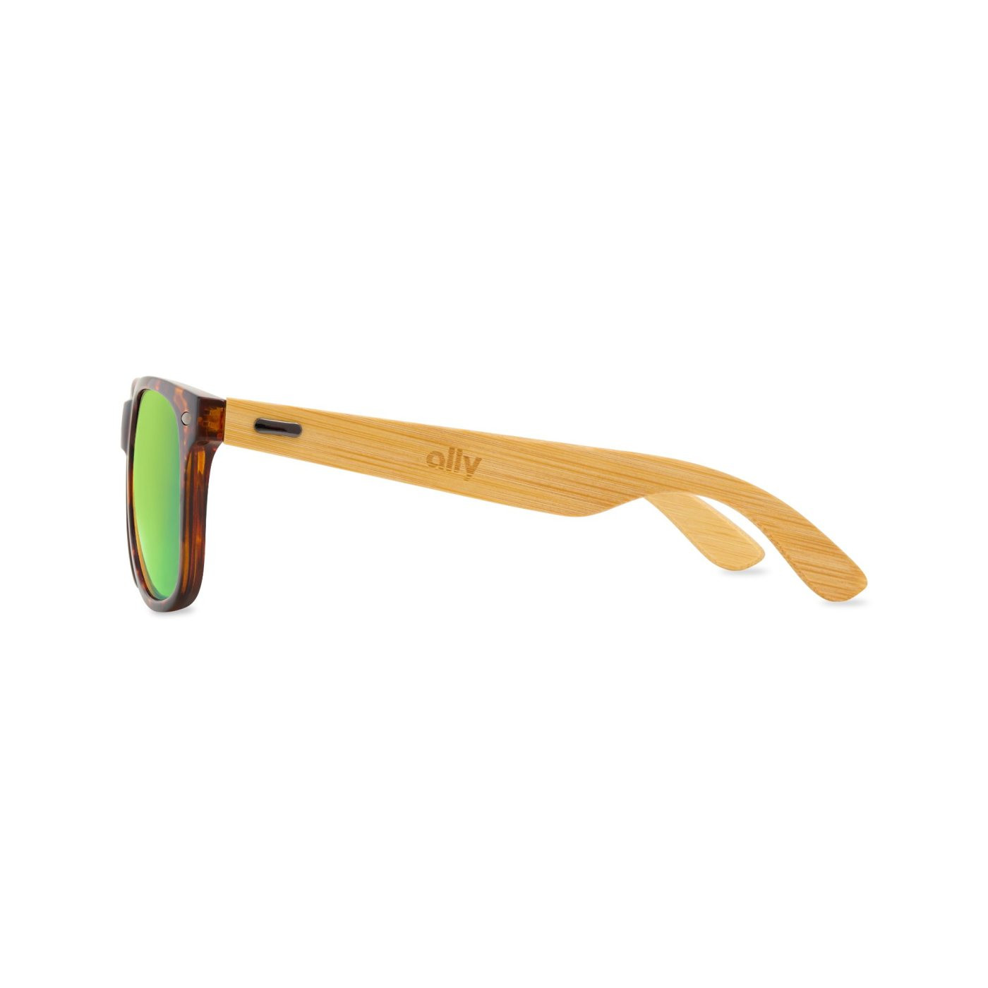 CapeShades Recycled Bamboo Tortoise Frame Sunglasses Product Image