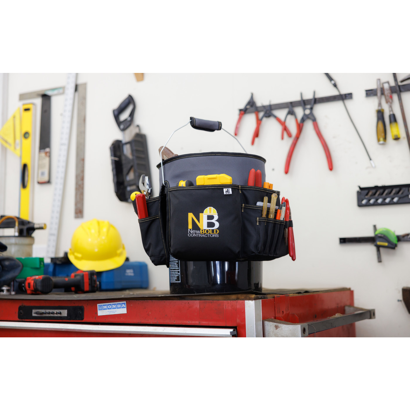 Heritage Supply Pro® Recycled rPET 18-inch 5-Gallon Bucket Tool Organizer Product Image