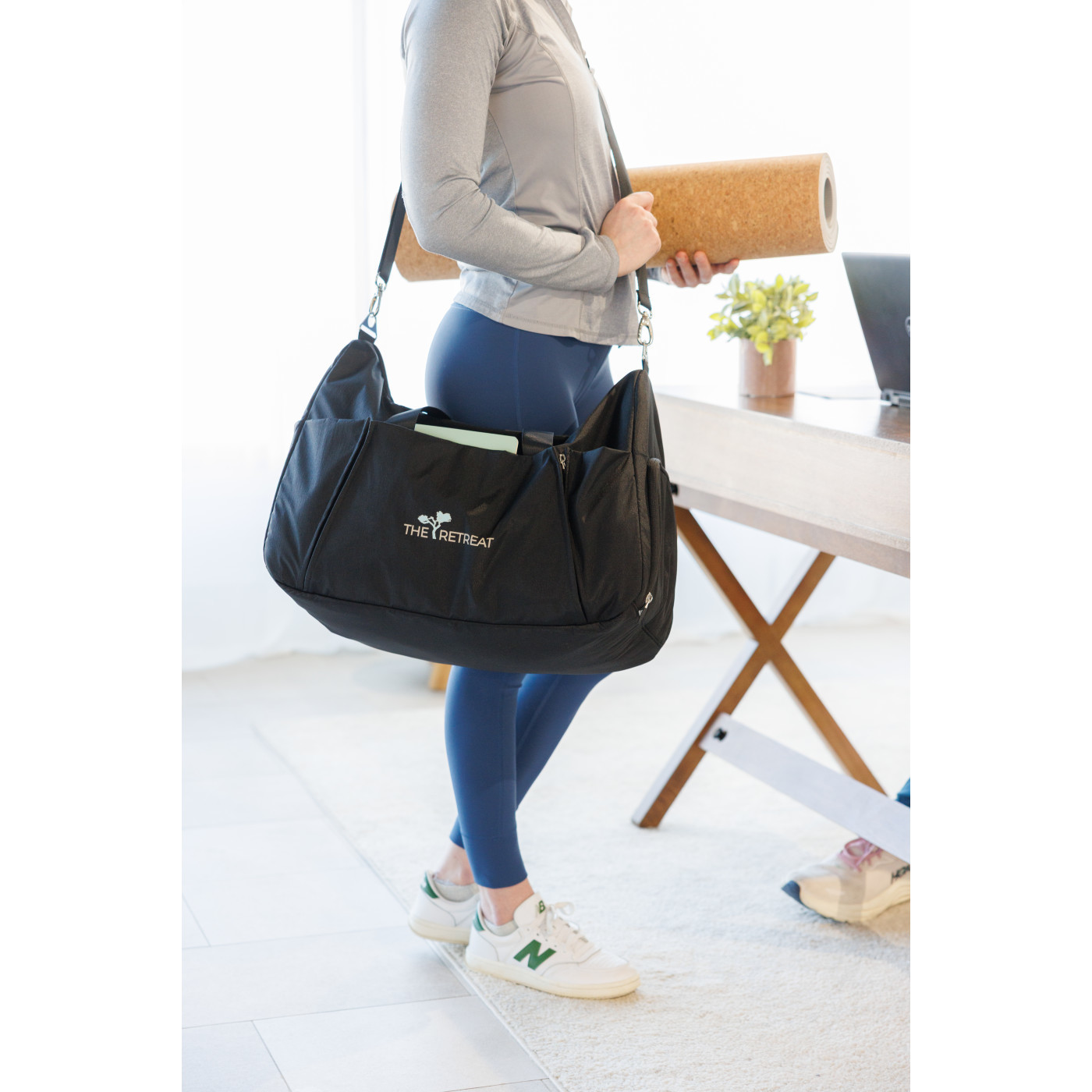 Aware™ Well Studio Recycled Nylon Duffel Product Image