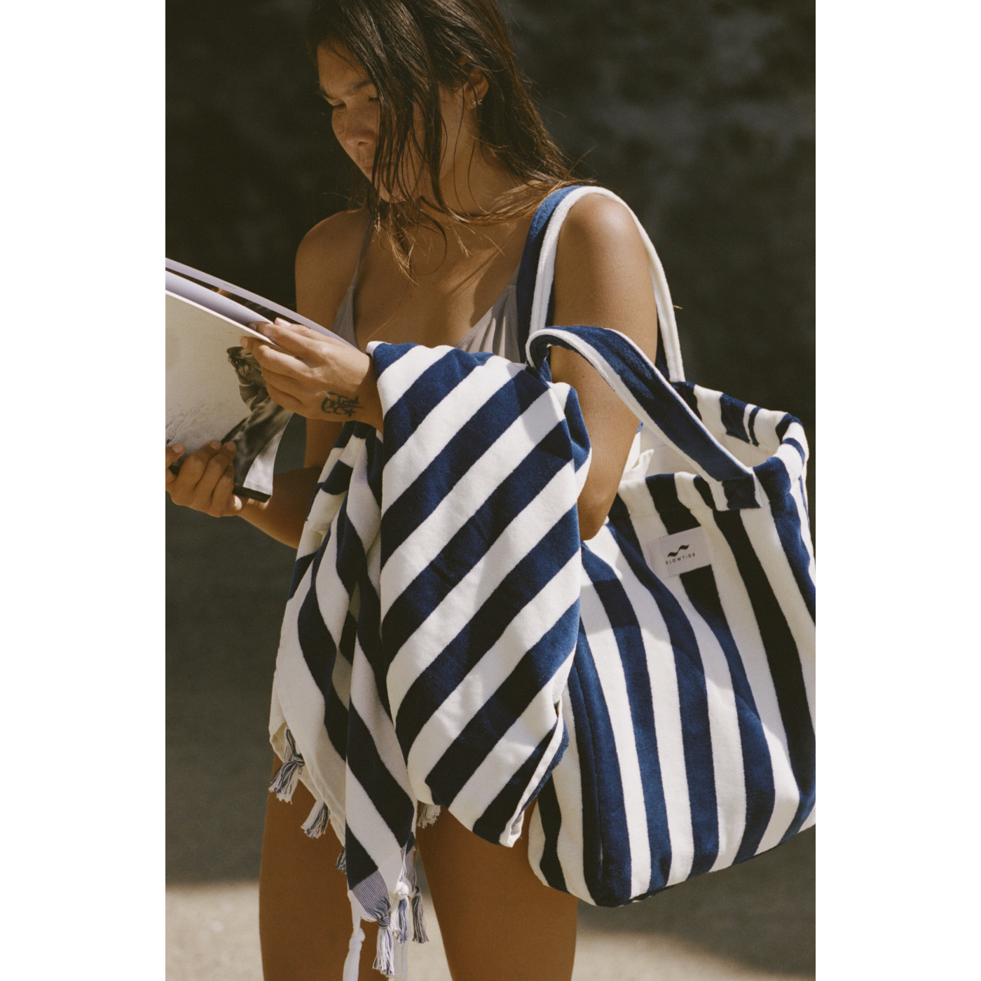 Slowtide® Cabana Fringe Premium Terry Towel Product Image