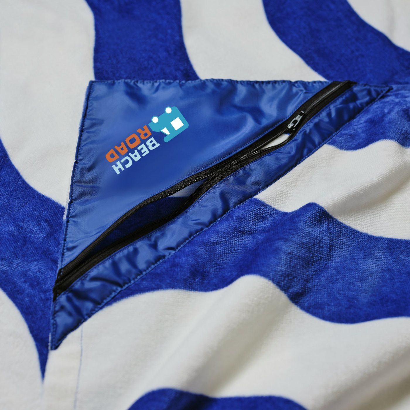 Slowtide® Stripe Pocket Beach Towel Product Image