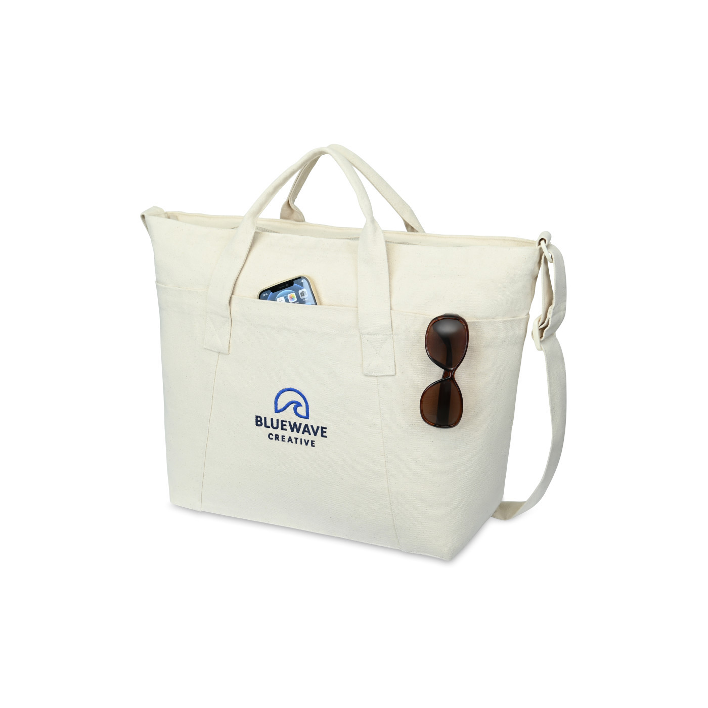 Aware™ Recycled Cotton Weekender Tote Product Image