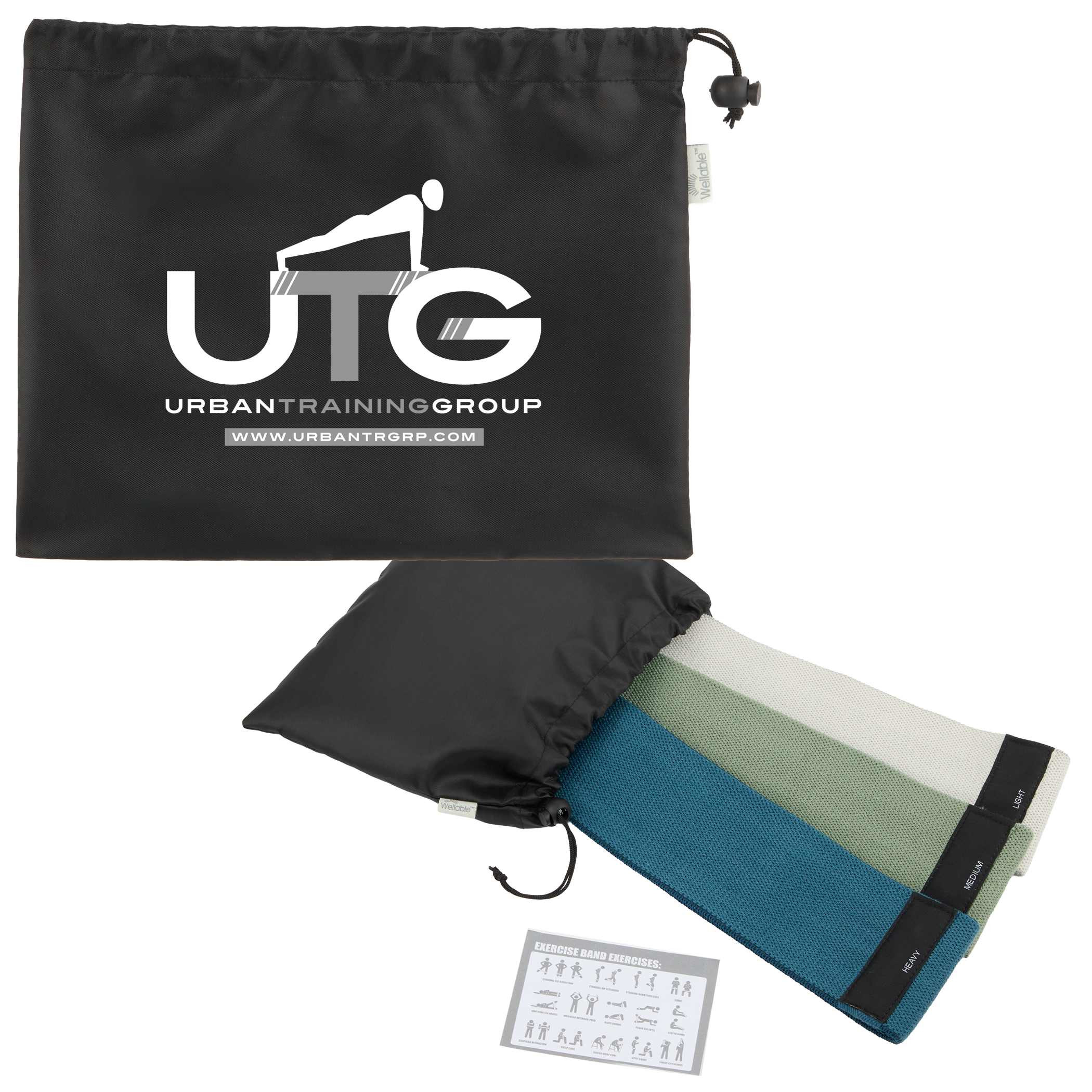 Wellable™ Resistance Band 3-Piece Set Product Image