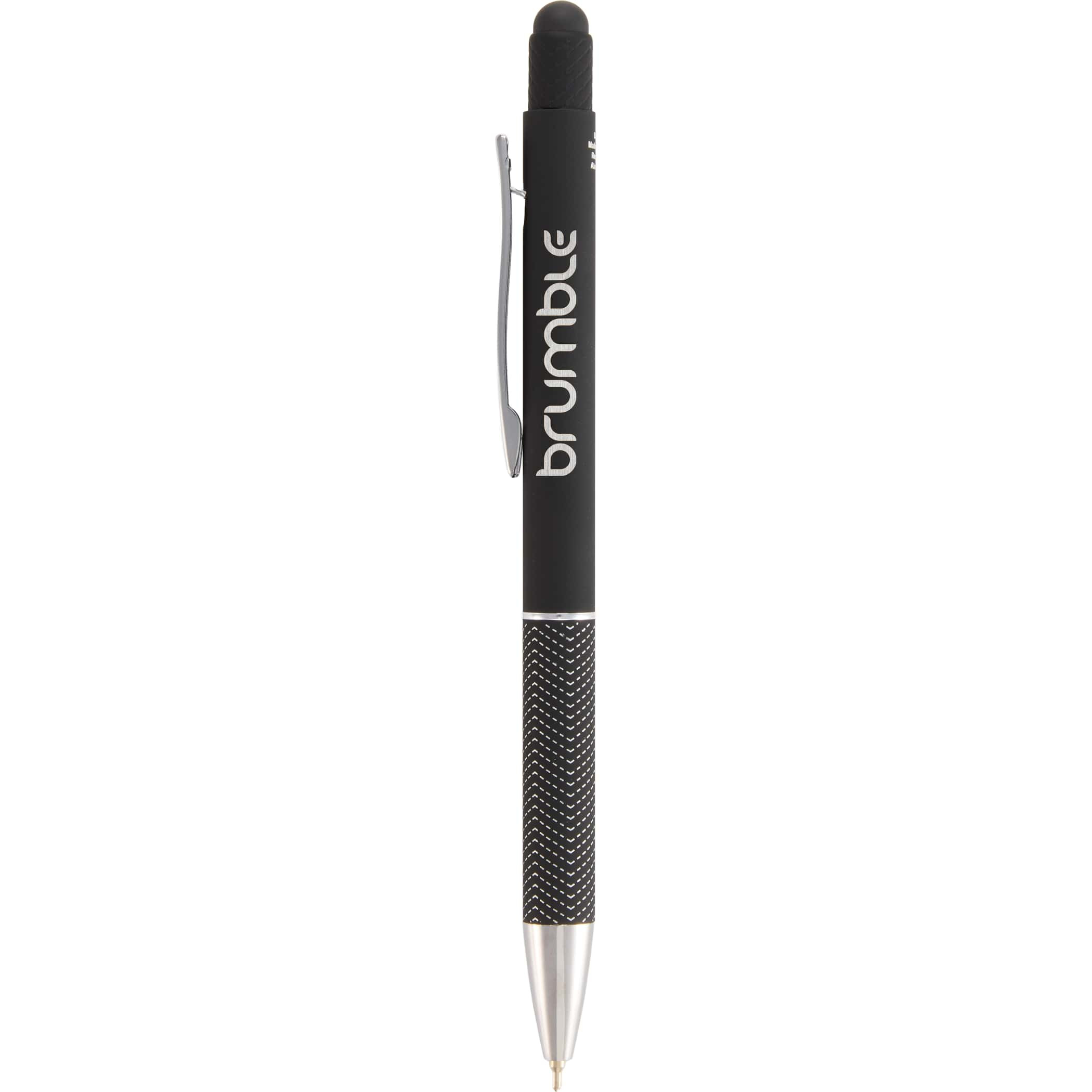 Nadine Soft Touch Recycled Gel Pen with Stylus Product Image