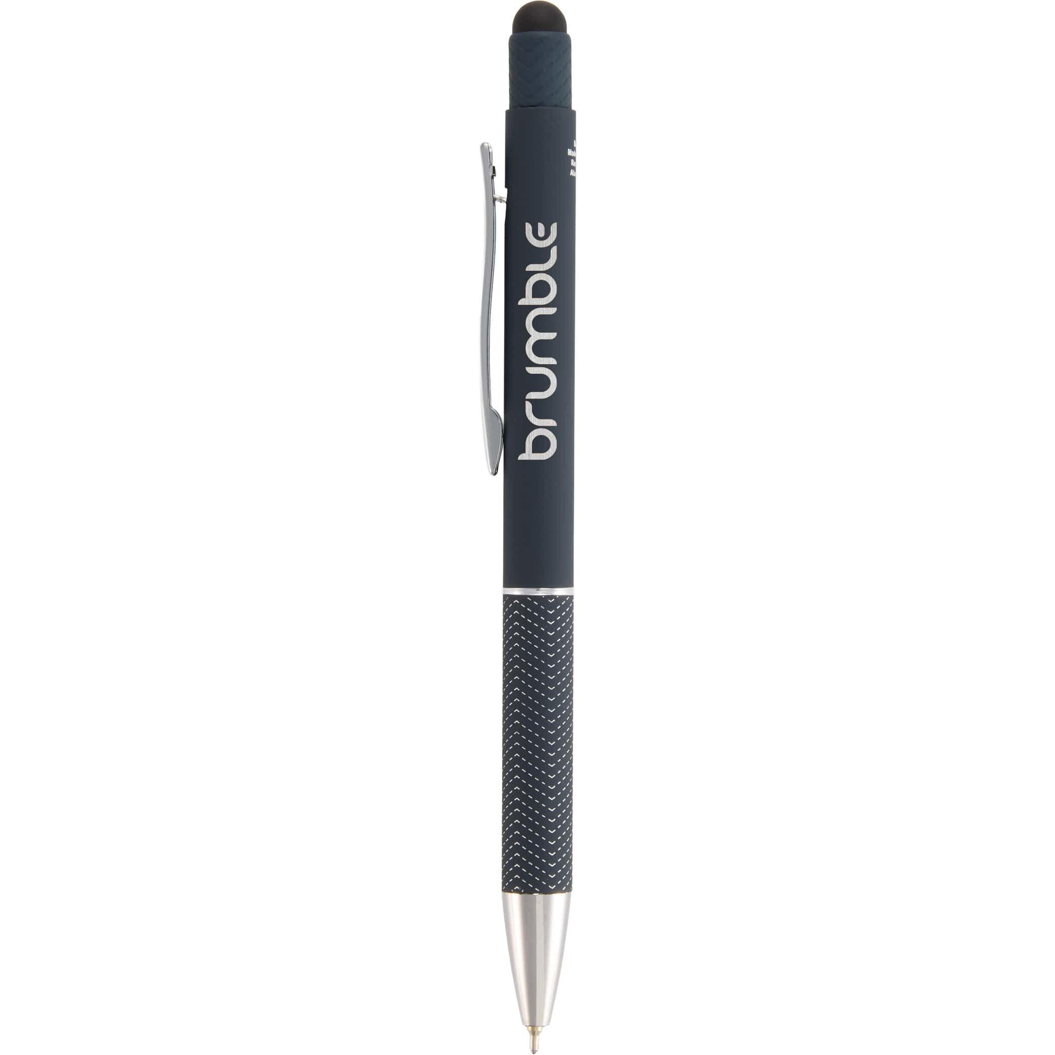 Nadine Soft Touch Recycled Gel Pen with Stylus Product Image