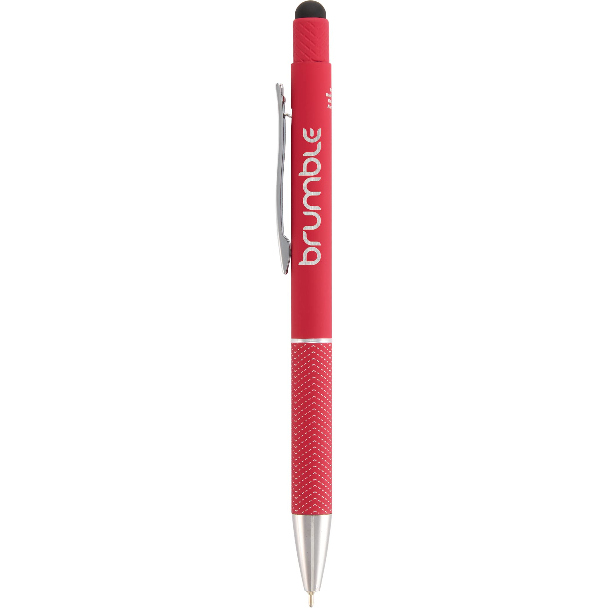 Nadine Soft Touch Recycled Gel Pen with Stylus Product Image