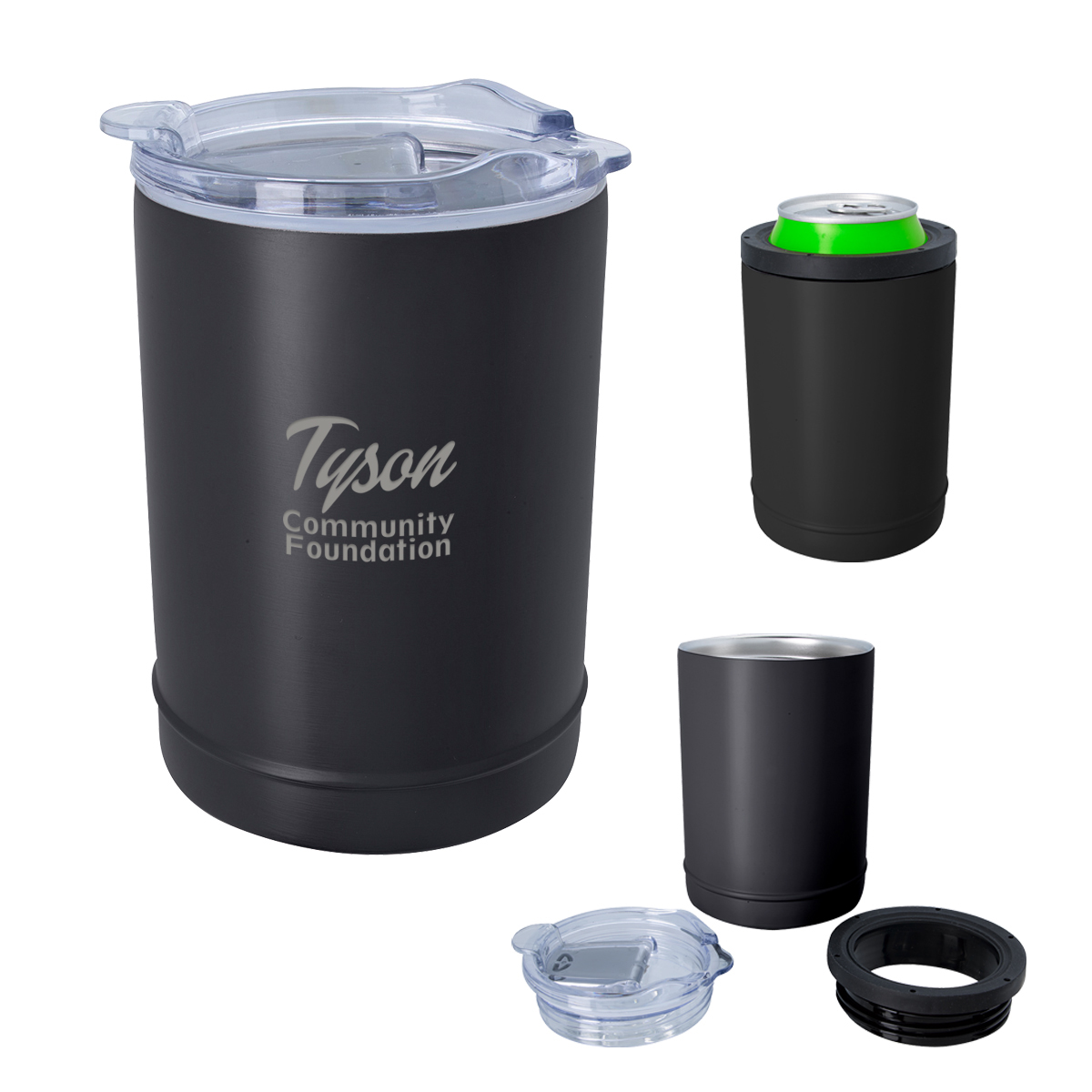 2-In-1 Copper Insulated Beverage Holder and Tumbler Product Image