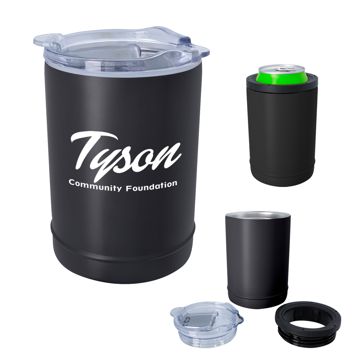 2-In-1 Copper Insulated Beverage Holder and Tumbler Product Image